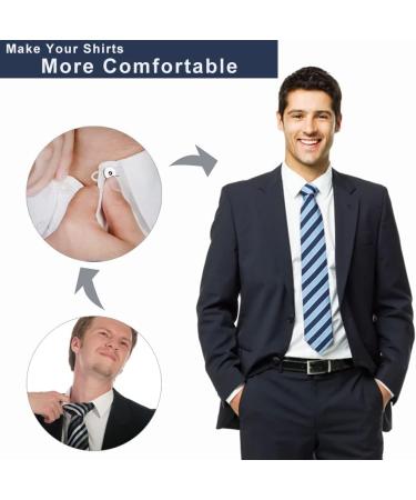 12Pcs Extender Button Set for Pants and Collars - Waistband and Neck Silicone Extenders for Men and Women - Buy Online on GoSupps.com