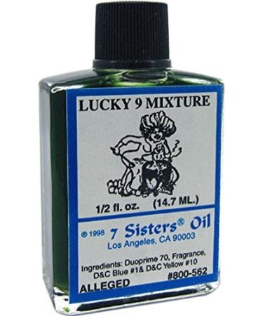 7 Sisters of New Orleans Perfumed Anointing Oil - Lucky 9 Mixture 1/2oz