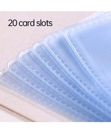 Nail Stamping Plate Holder Nails Art Stamp Card Bag Stencil Album Organizer Blue Nail Organizer - Buy Online on GoSupps.com