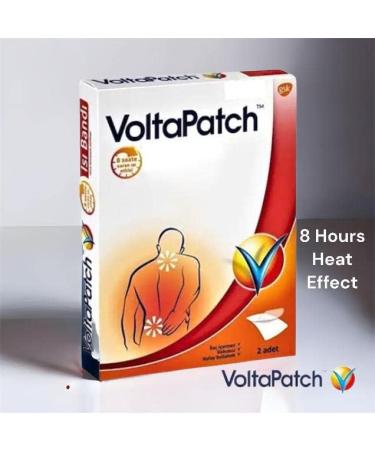 Voltaren GSK VoltaPatch Heatwraps for Lower Back, Neck, and Muscle Pains - Pack of 3 (6 Heatwraps) - Buy Online on GoSupps.com