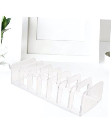 NOLITOY Eye Shadow Storage Box Toiletry Holder Acrylic Vanity Makeup Desk Skincare Desktop Makeup Organizer - Buy Online on GoSupps.com