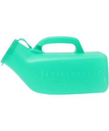 uaelua Male Urine Bottle with lid autoclavable for Travel Camping Patient 1.2L Green - Buy Online on GoSupps.com