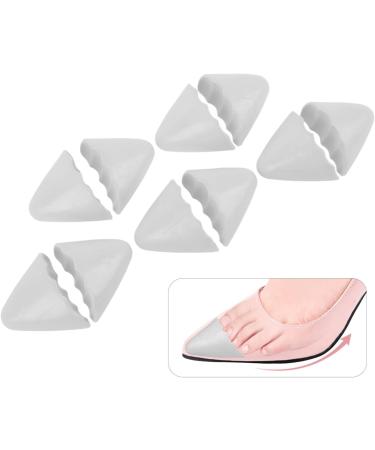 5 Pairs Toe Inserts - Soft PU Foam Fillers for Big Loose Half Size Shoes - Versatile Grey Toe Support - Buy Online on GoSupps.com