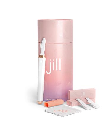 Jill Razor Starter Kit - Dermaplaning Face Exfoliator Tool & Facial Hair Remover - Petite Upper Lip & Eyebrow Razor, Wide Face Blade for Cheeks & Forehead - Acne Scar Remover & Skin Tightener