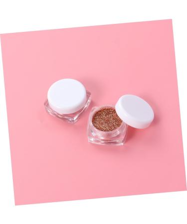 FOMIYES 2pcs Glitter Eyeshadow Loose Eyeshadow Glitter Loose Pigment Eyeshadow Eye Shadow Highlighter Flash 1 count (Pack of 1) Golden - Buy Online on GoSupps.com
