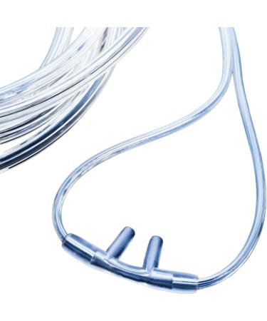 Adult nasal cannula with curved prongs and 1.8m tubing from the oxygen store NHS clear soft-touch tube accessories home adult transparent plastic household for patient elderly health care - Buy Online on GoSupps.com
