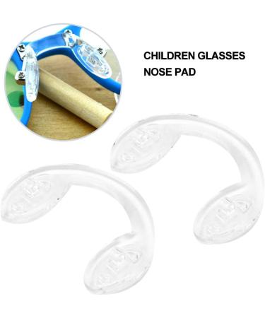 Syh & Aqye 20 U-Shaped Silicone Anti-Slip Nose Pads for Glasses & Sunglasses - Comfortable Fit for Kids & Adults - Buy Online on GoSupps.com