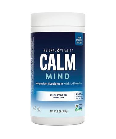 NATURAL VITALITY Unflavored Calm Mind 6 OZ