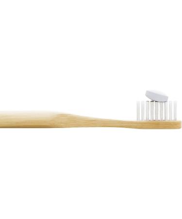 Crush & Brush Toothpaste Tablets - Tangerine Flavor in Glass Jar (60g | 80 Tablets) - Eco-Friendly Travel-Friendly Dental Care - Buy Online on GoSupps.com