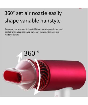 Hair Dryer Home Student Dormitory Hair Dryer Small power negative ion Hair Dryer Size 7.8x5.1 inches weight 16.2 oz - Buy Online on GoSupps.com
