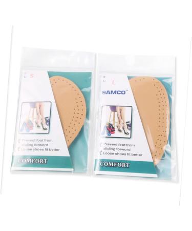 FRCOLOR Forefoot Cushion Pad - High Heel Insoles for Women | Comfortable Latex & Leather Half Insoles - Perfect for Heels & Foot Support - Buy Online on GoSupps.com