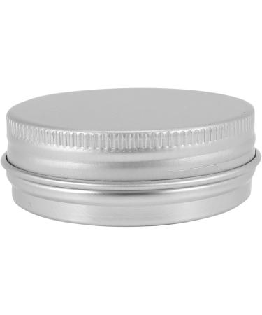 Glakyur 30 Pack Screw Top Round Metal Lip Balm Containers Lid (1Ounce) - Buy Online on GoSupps.com