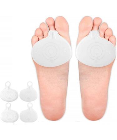Neumeria 4-Part Bale-Foot Cushion Set | Football Pads & Shoe Inserts for Plantar Fasciitis Relief Forefoot Pain & Comfort in High Heels - Buy Online on GoSupps.com