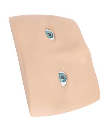 Makeup Practicing Face Board - Reusable & Washable Plastic for Makeup Artists | Light Brown - Buy Online on GoSupps.com