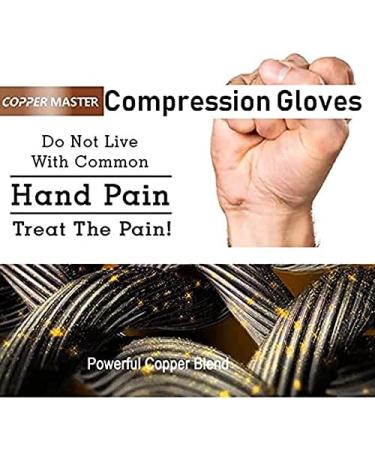 Plauauyt Arthritis Compression Gloves Women Men Relieve Hand Gloves for Typing Support for Joints Daily Support S - Buy Online on GoSupps.com
