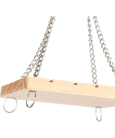 Premium Hamster Swing & Toys | Wooden Hanging Beds for Hamsters Mice Guinea Pigs & Chinchillas - Ideal Pet Accessories - Buy Online on GoSupps.com