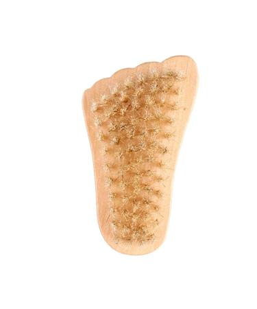 Minkissy cleaning brush handle grip nail brush fu Print for fingern fingernail brush wood manicure peeling cleaning brush for toes Gel women with nail tools