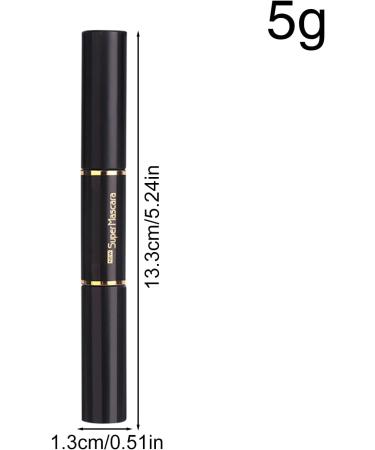 Lengthening Mascara Waterproof Double Sided Eyelash Mascara for Women Eyelash Makeup Tool Long Lasting for Party Vacation Travel School Business - Buy Online on GoSupps.com