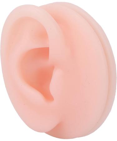 Brrnoo Soft Silicone Ear Model Display for Earmakeup Practice - Fake Ear for Acupuncture Jewelry Audio Recording & Education (Right) - Buy Online on GoSupps.com