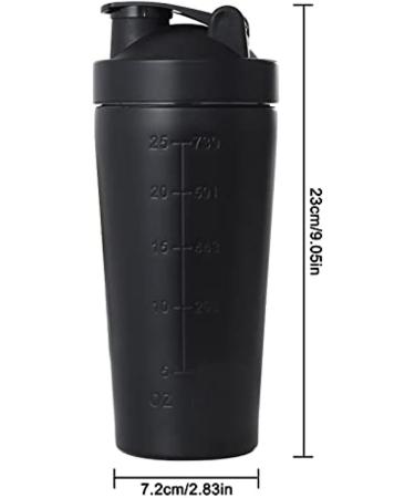 Buy Suuwwn Stainless Steel Protein Shaker - 700ml 2-Pack | Perfect for Supplements & Fitness Shakes - Buy Online on GoSupps.com