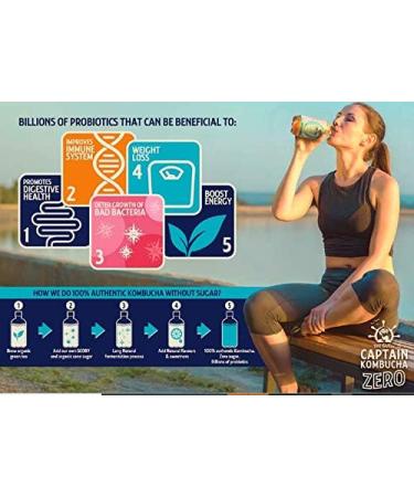 Captain Kombucha Zero Frambuesa Bio 400 Ml - Buy Online on GoSupps.com