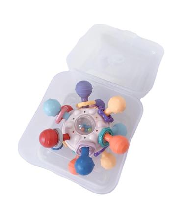 BAOK Biting Toys for Babies - Sensory Rattling Bite Rings & Teething Shaker Toys - International Shipping Available - Buy Online on GoSupps.com
