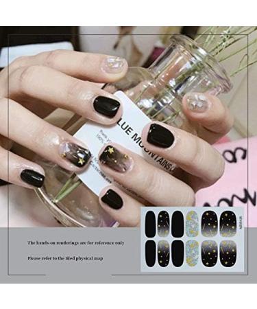 Desikixudy 6 Sheet/Set Nail Polish Strips -with Nail File - Buy Online on GoSupps.com