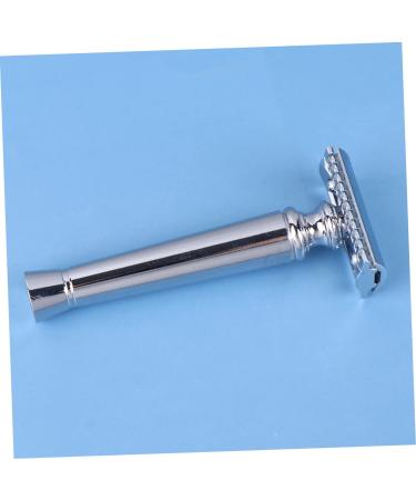 Beaupretty 2pcs Traditional Open Razor for Men - Reusable Safety Razor & Beard Trimming Tool | Travel-Friendly Shaving Set - Buy Online on GoSupps.com