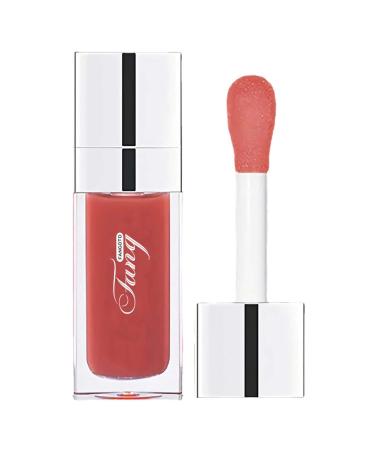 LINGJIONG Moisturizing lip oil - Long-lasting lip stain - Lip hydration - Glue-free - Repairing - Brightening lips - Lip care - Lip treatment