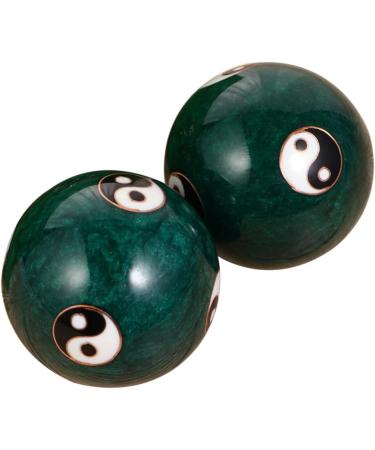 Gleavi 3 Pairs Baoding Balls Chinese Jade Hand Massage Balls for Health & Wellness | Improve Circulation & Relaxation - Buy Online on GoSupps.com