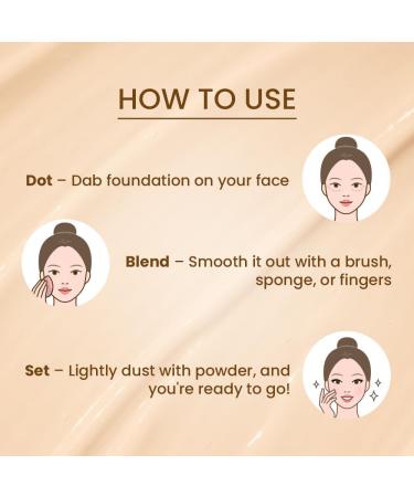 SHOPAAREL Miracle Skin Foundation Ivory 01 - Buy Online on GoSupps.com