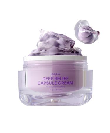 delphyr Deep Relief Capsule Cream Bakuchiol Niacinamide 5% & Ceramide Soothing Hydrating All-Vegan No Artificial Colors or Fragrances Korean Skin Care