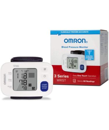 Omron 3 Series Wrist Blood Pressure Monitor - Accurate & Portable Monitoring - Buy Online on GoSupps.com