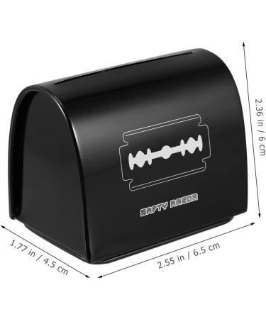 Minkissy 6 STK Blade Disposal Box - Safe Razor Blade Recycling Container for Man - International Shipping - Buy Online on GoSupps.com