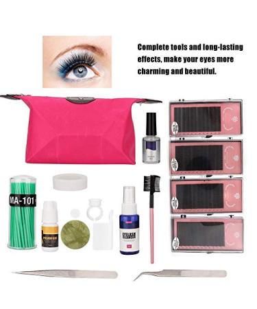 14PC Professional Eyelash Extension Set | Complete Kit for Starters - Perfect Grafting Practice - Buy Online on GoSupps.com