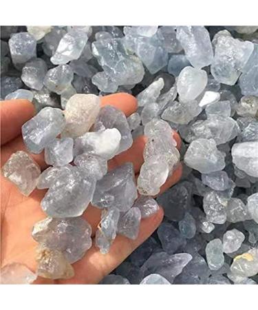 raw Minerals Crystals Natural Sky Blue Celestite Rough Gemstone 100g - Buy Online on GoSupps.com