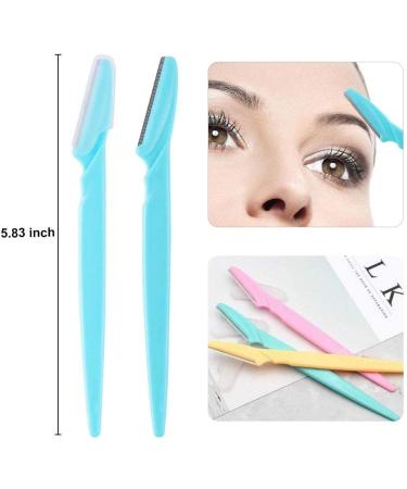 12 PCS Eyebrow Stencils - Eyebrows Shape Reusable with Eyebrow Razors and Pencil Eye Brow Shaping Template Stamp Kit with Handle and Strap Washable DIY Makeup Tools - Buy Online on GoSupps.com