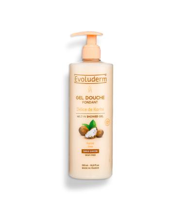 Evoluderm Shea Butter Shower Gel 500ml