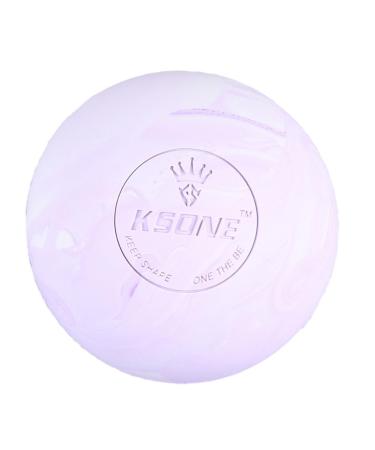 TOVINANNA 1 Piece Yoga Ball Muscle Roller Back Roller Massage Ball Yoga Roller 6.5X6.5cm Purple