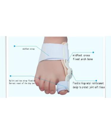 Hallux Valgus Corrector | Toe Separator for Foot Pain Relief | Orthopedic Pedicure | Buy 5 Pairs - Buy Online on GoSupps.com