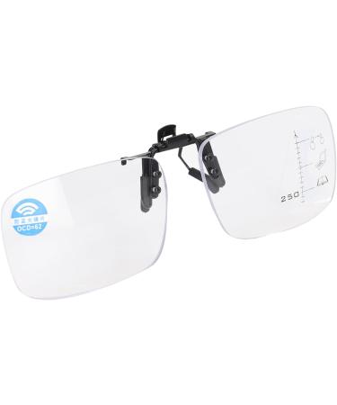 Senior Clip-On Glasses | Multifocus Reading Glasses for Clear Vision & Eye Protection - Ideal for Daily Use (2#+250) - Buy Online on GoSupps.com
