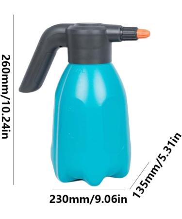 Electric Spray Bottle 2L-PRO Rechargeable Sprayer with Type-C USB Port Comfortable Handheld Sprayer for Watering Plants Blue - Buy Online on GoSupps.com