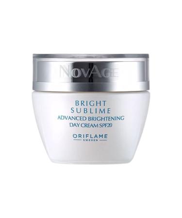 Oriflame NOVAGE Bright Sublime Advanced Brightening Day Cream SPF20 50ml Sweden - Buy Online on GoSupps.com