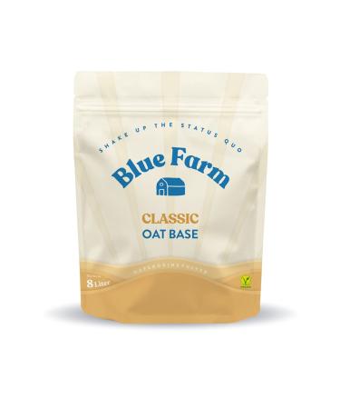 Blue Farm Oat Base Classic 8L oat drink for self -masonation |The fresh milk alternative without additives & sugar addition |100% vegan & gluten -free |90% less packaging waste