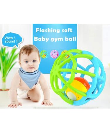 GOODWAY Soft Activity Ball: Rattle, Teether, Musical & Lights for Newborns & Toddlers - Pink - Buy Online on GoSupps.com
