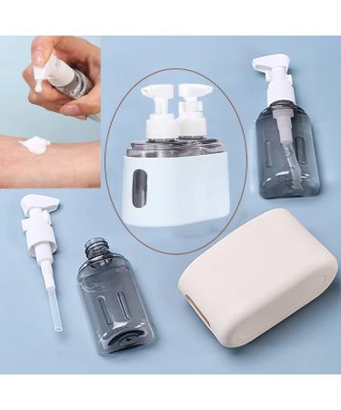 TSA Approved Travel Bottles Set - Refillable Spray and Pump Containers for Toiletries - Portable and Leakproof with Labels - Perfect for Creams, Perfumes, and Shampoos - Pink - Buy Online on GoSupps.com