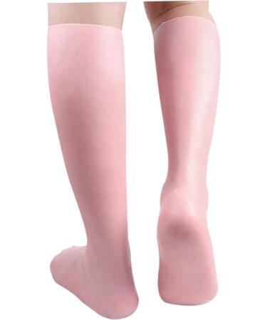 Moisturising Socks Anti Slip Elastic Silicone Socks for Women Comfortable Overnight Gel Socks Reusable Foot Moisturiser Socks for Repairing Dry Feet Cracked Heel Type 2 Calf Socks - Buy Online on GoSupps.com