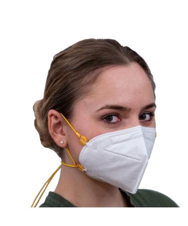 Kela mask holder Perfect Fit & Park - Mask extension - mask strap - Extension cord for masks - Mouth protection extension 2 pieces - black