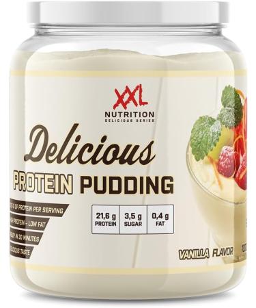  XXL Nutrition XXL Nutrition - Delicious Protein Pudding - 22g Protein - Snack & Dessert High in Protein - Variety Flavors - Vanilla - 440g - Buy Online on GoSupps.com