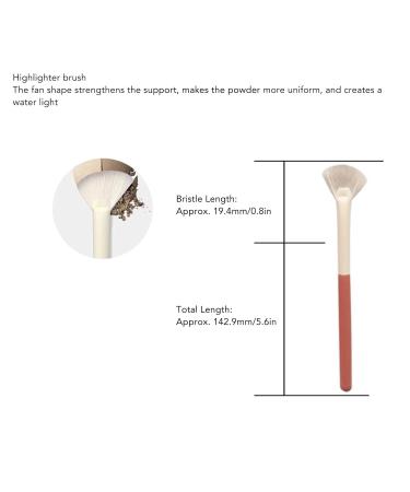 Zetiling Soft Bristles Portable Makeup Brushes Set - Perfect for Blending & Coloring - Includes Envelope Bag - International Shipping Available - Buy Online on GoSupps.com